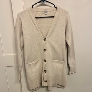 Madewell Cream Cardigan